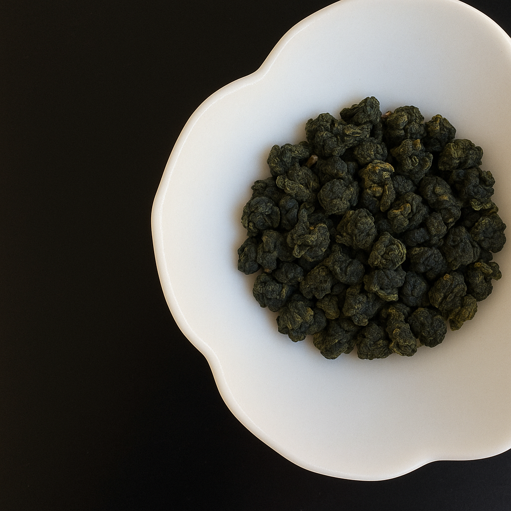 Dong Ding rolled oolong pearls