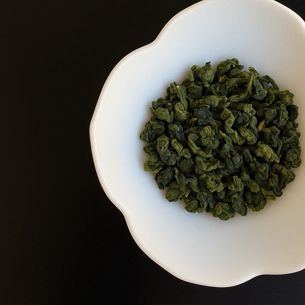 Anxi Tieguanyin bright green rolled leaves